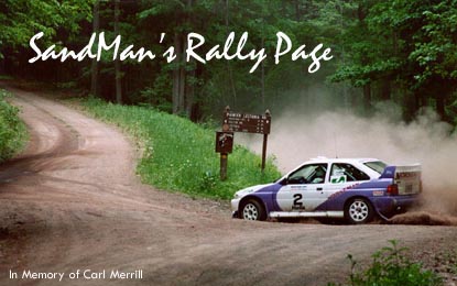 Sandman's Rallye Page